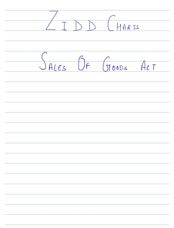 First page of SOGA ACT chart