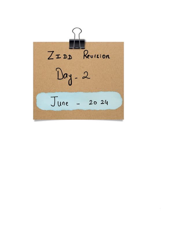 First page of Eco short chart notes