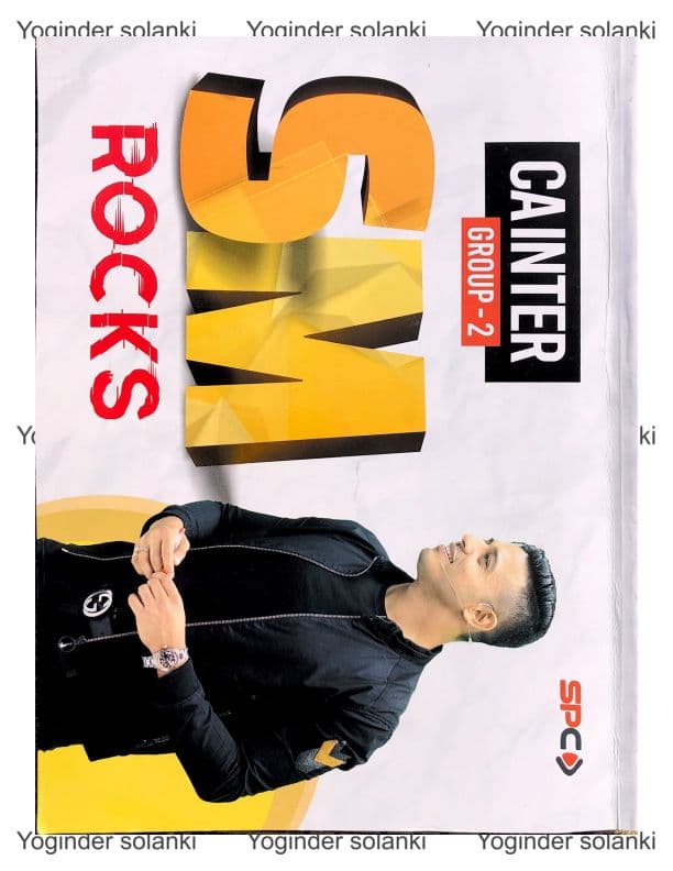 First page of SM Rocks ~ By Ca Swapnil Patni Sir