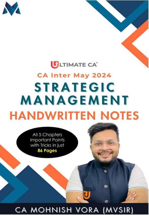 First page of SM handwritten notes by MV sir