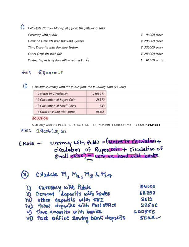 First page of Practice questions macro economics