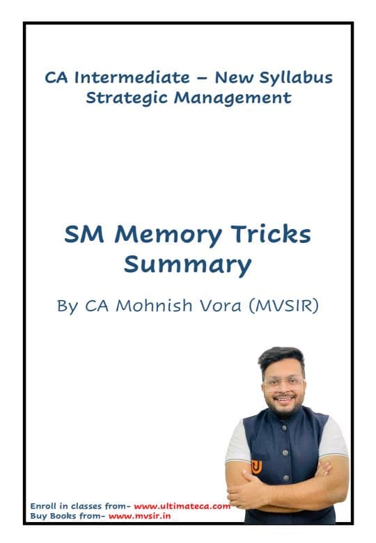 First page of SM Memory Tricks Summary by MV sir