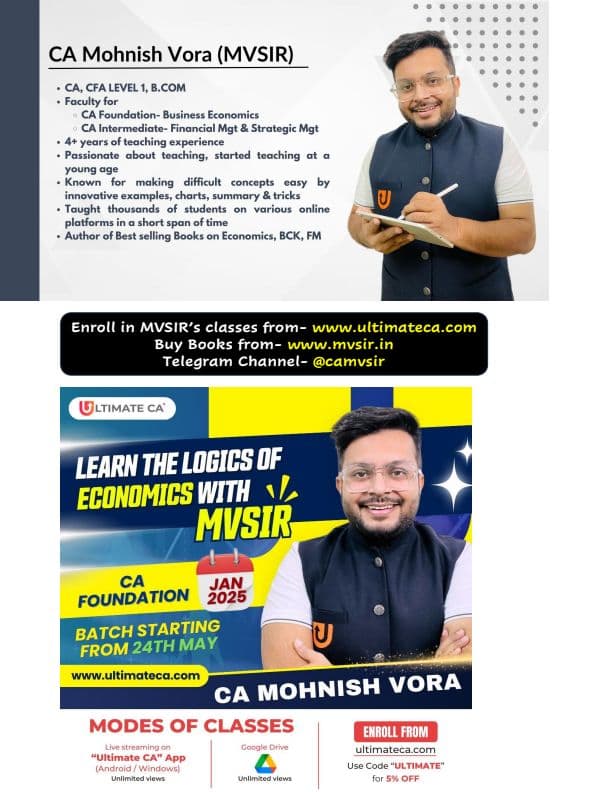 First page of Economics Chapter 10 Indian economy MVSIR Notes