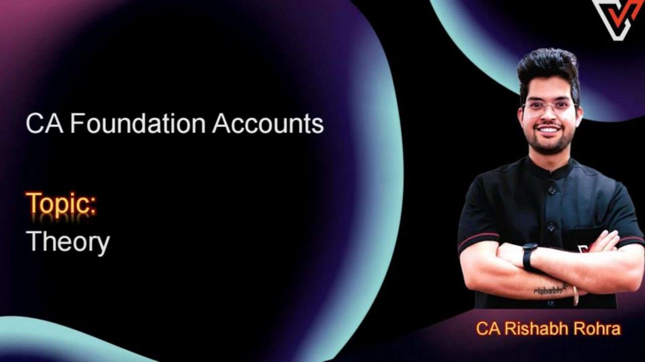 First page of CA FOUNDATION JUNE 2024 Accounts Complete Theory...💯