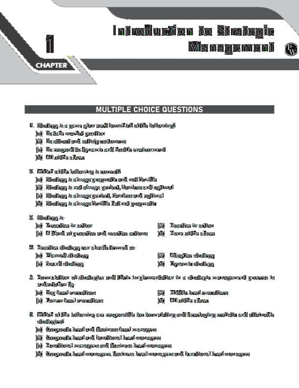 First page of ✅CA Inter || New Scheme Syllabus 2024 SM MCQ 🧑🏫By Sunil Keswani Sir ⭕Note: These are Applicable from May 2024 & Onwards Only