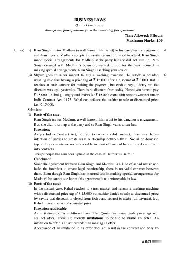First page of Law mtp solution which is already uploaded