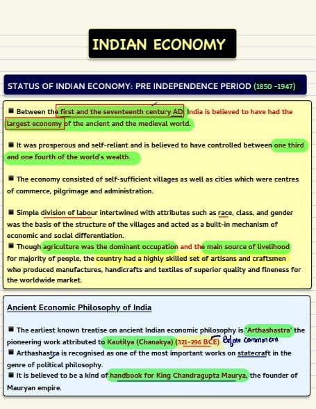 First page of Hardik machanda sir Eco ch 10 notes