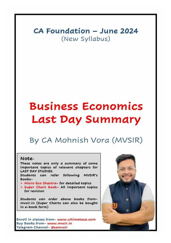 First page of Summary of chapter 6,8and 10 by mvsir