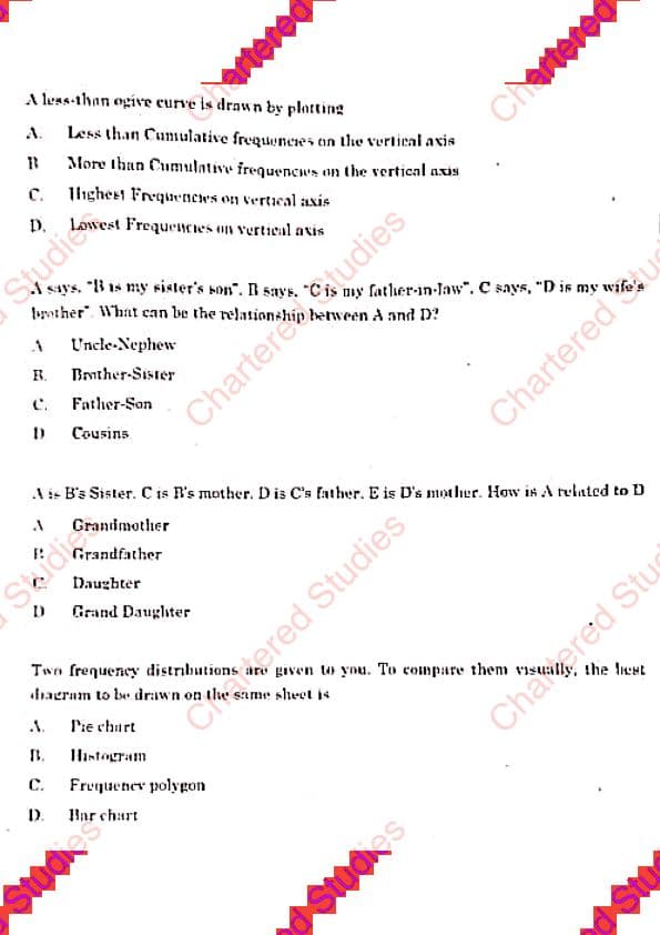 First page of QA paper june 2024