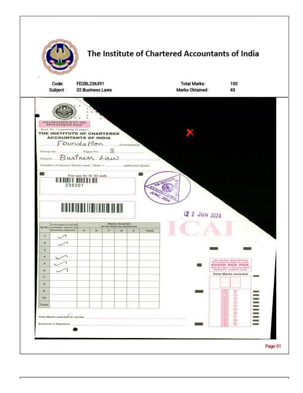 First page of 👉This is my law certified copy (today came)It may be useful for you friends...🫰✨