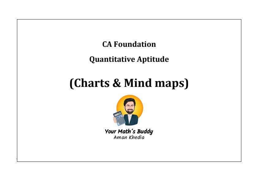 First page of Maths all mind map with practice questions & solution.[Aman khedia sir] (Tg-@CAISLOVEFOREVER)