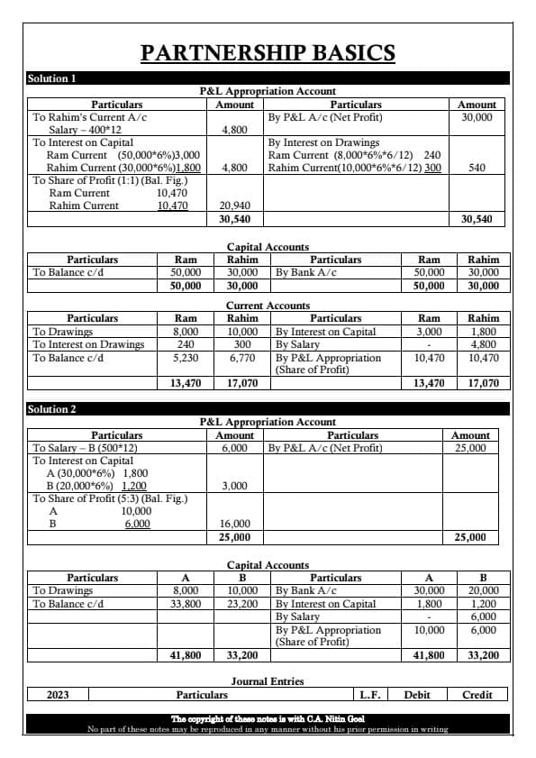 First page of Ca foundation