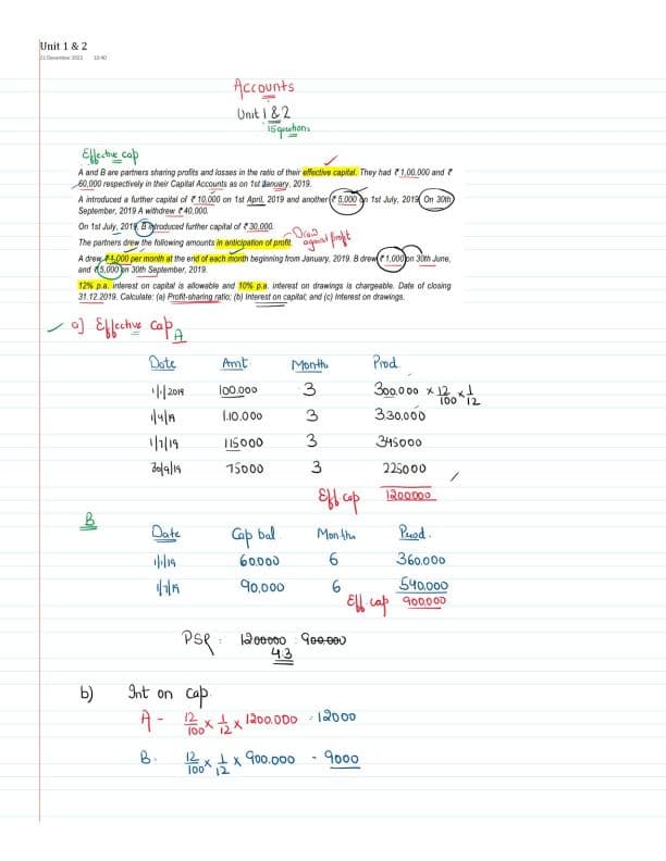First page of Partnership