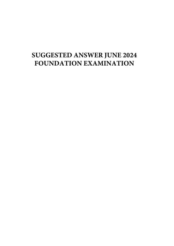 First page of Business laws suggest answer July 2024