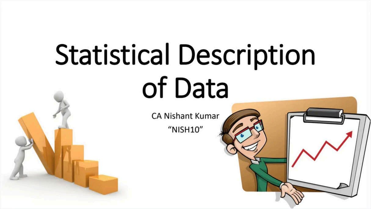 First page of Mcqs, theory statistics