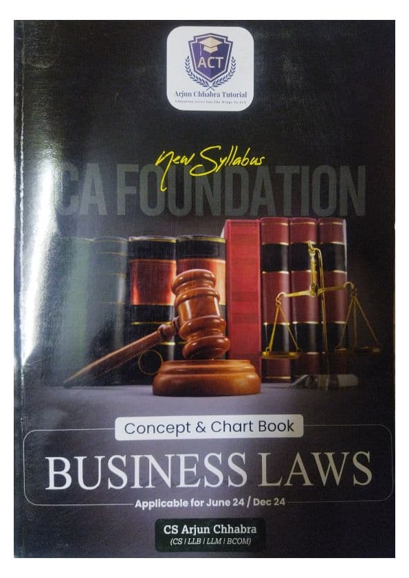 First page of For ca foundation business law revesion