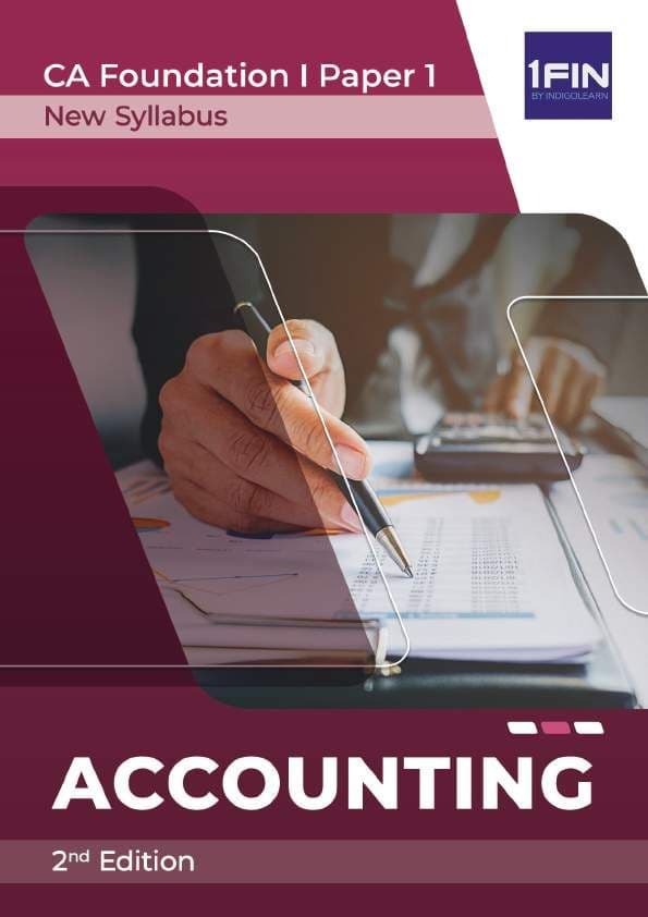 First page of Accounting All chapters theory+practical according to new syllabus for CA foundation