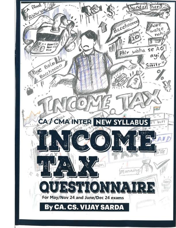 First page of Ekatvam Income Tax question Bank latest!! . . Dm Me for pw Fasttrack Batch jan 25