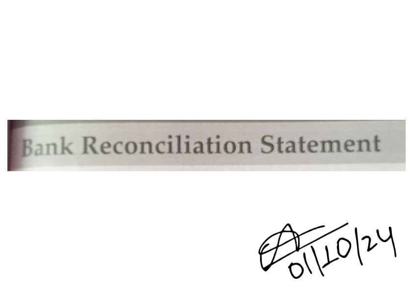 First page of BANK RECONCILIATION STATEMENT SHORT TRICK TO SOLVE QUESTIONS If unable to understand please send message to Instagram @anurag_vashu_394