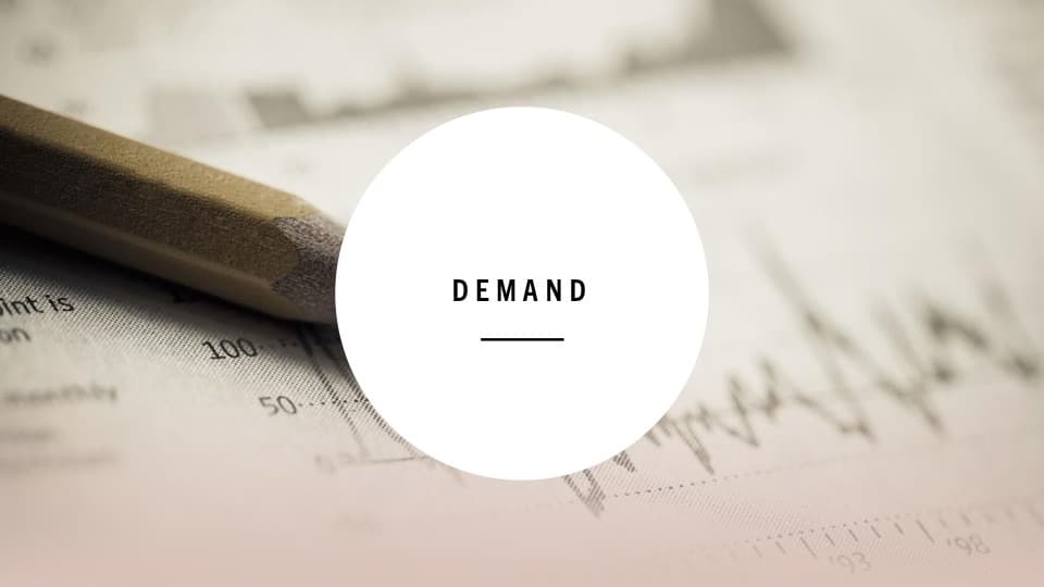 First page of Theory of Demand notes