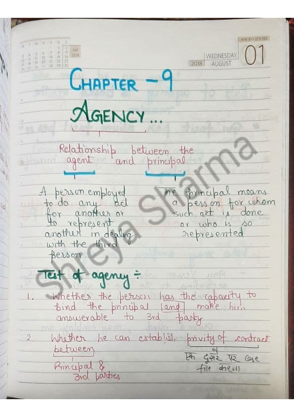First page of Chapter 2 unit 9