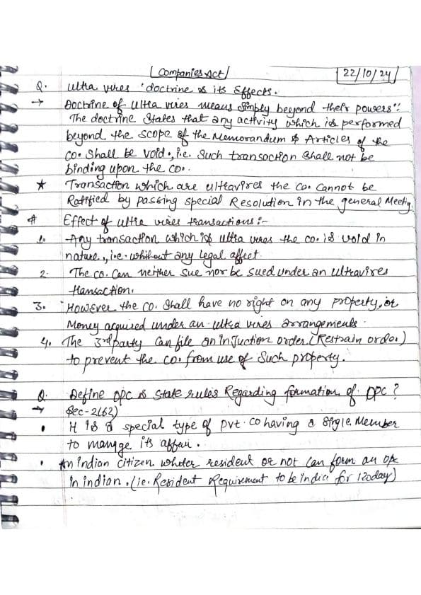 First page of Companies Act-2013