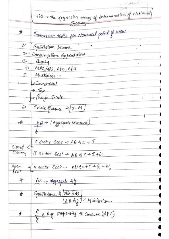 First page of National income u2