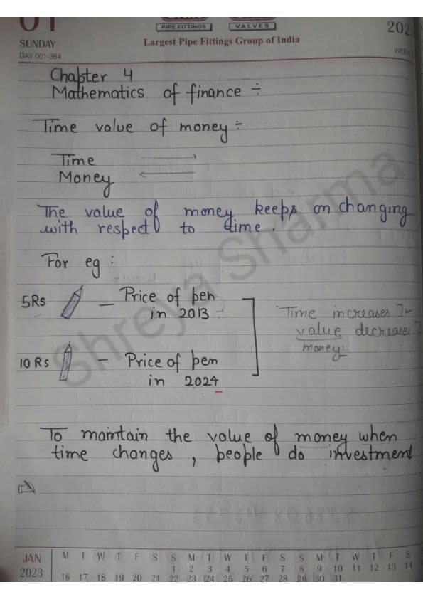 First page of TVM