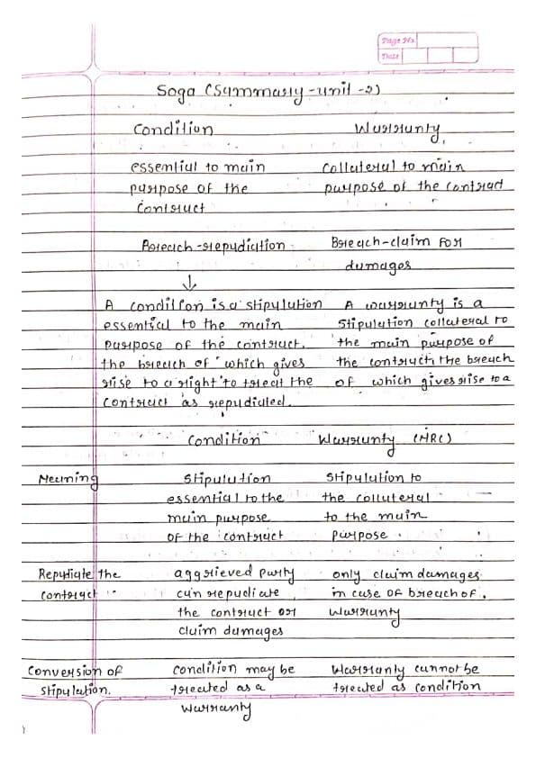 First page of Soga unit 2