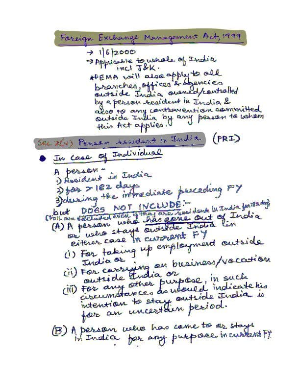 First page of Law Notes [FEMA]