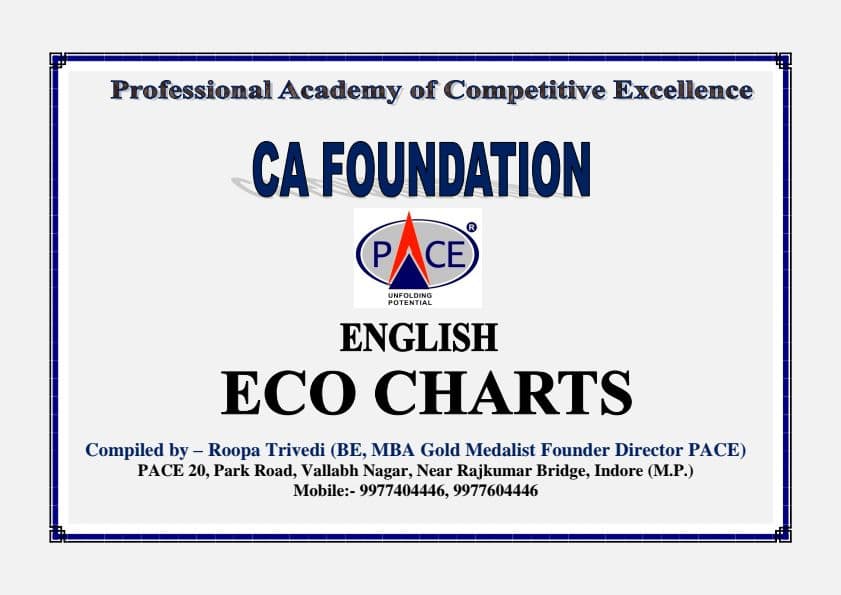 First page of Economics best chart book