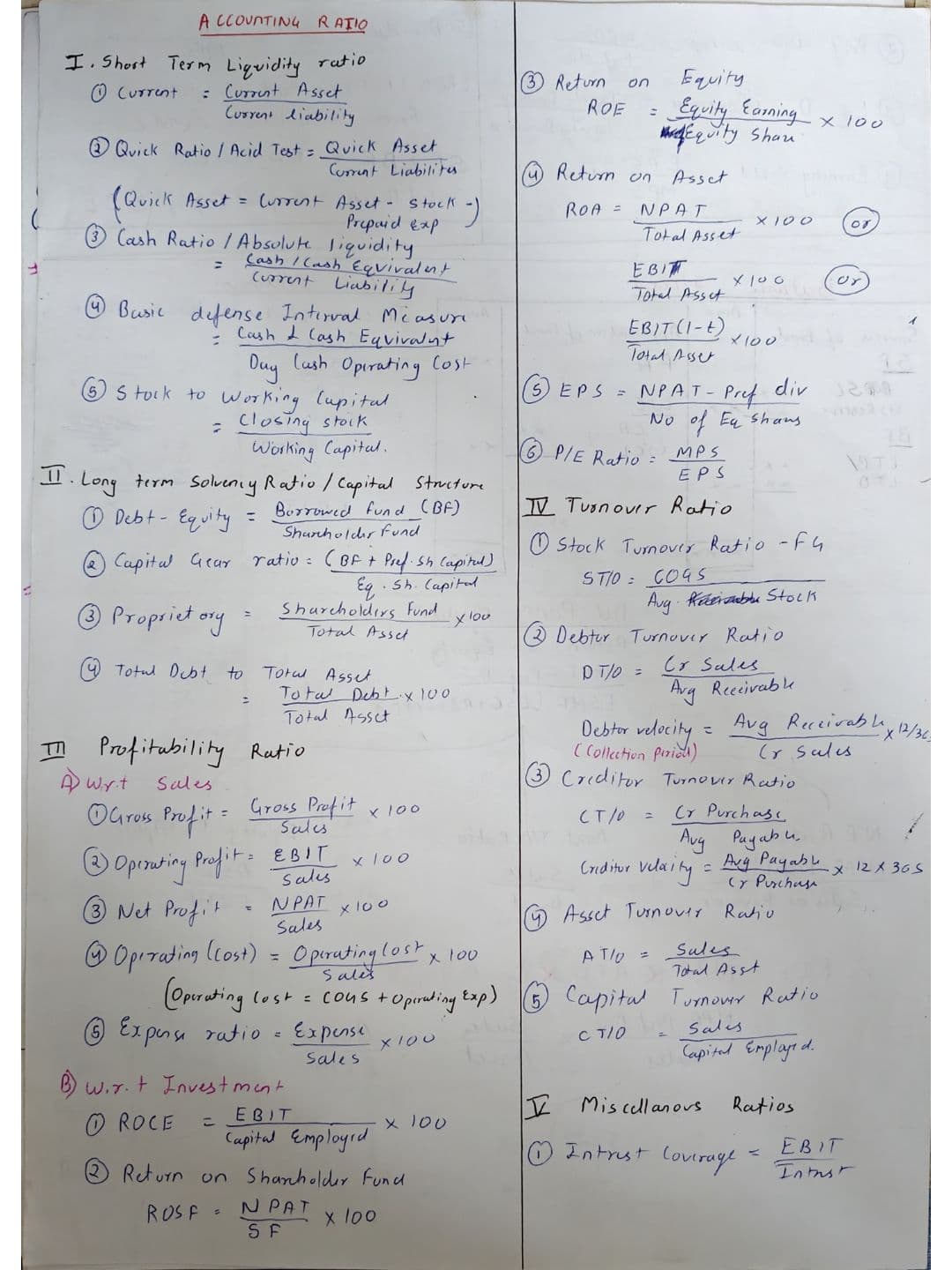First page of Whole fm summary notes ca inter jan25 8 page