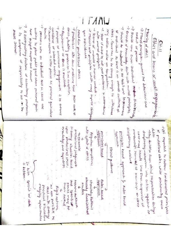 First page of Audit ch 11 detailed notes