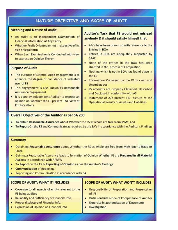 First page of Audit Chp 1 Magic Book