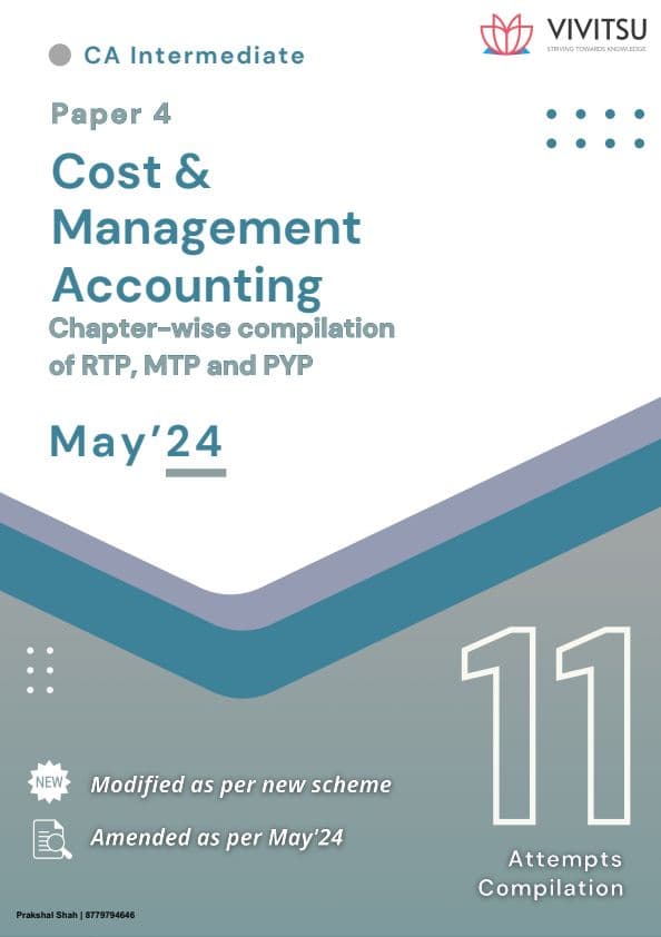 First page of VIVITSU COMPILER - COST AND MANAGEMENT ACCOUNTING