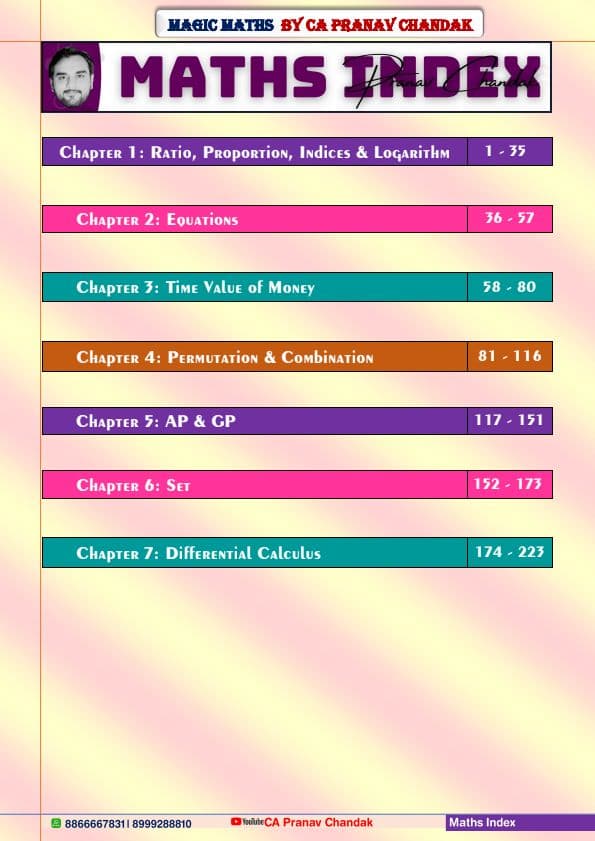 First page of Quantitative aptitude MCQ for practice