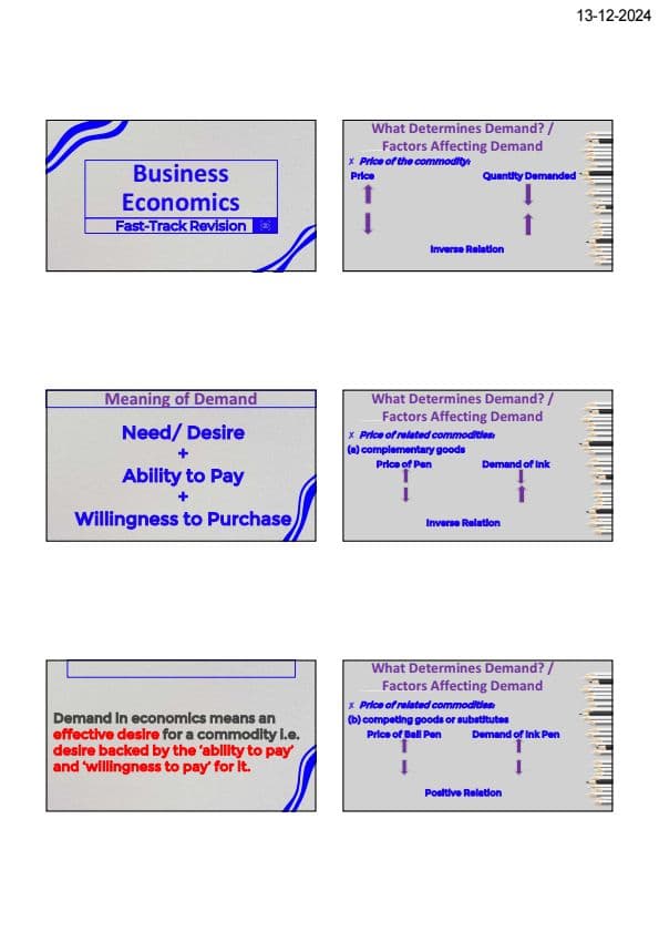 First page of Economics me century (micro economics chart book) (ab nahi to kab)
