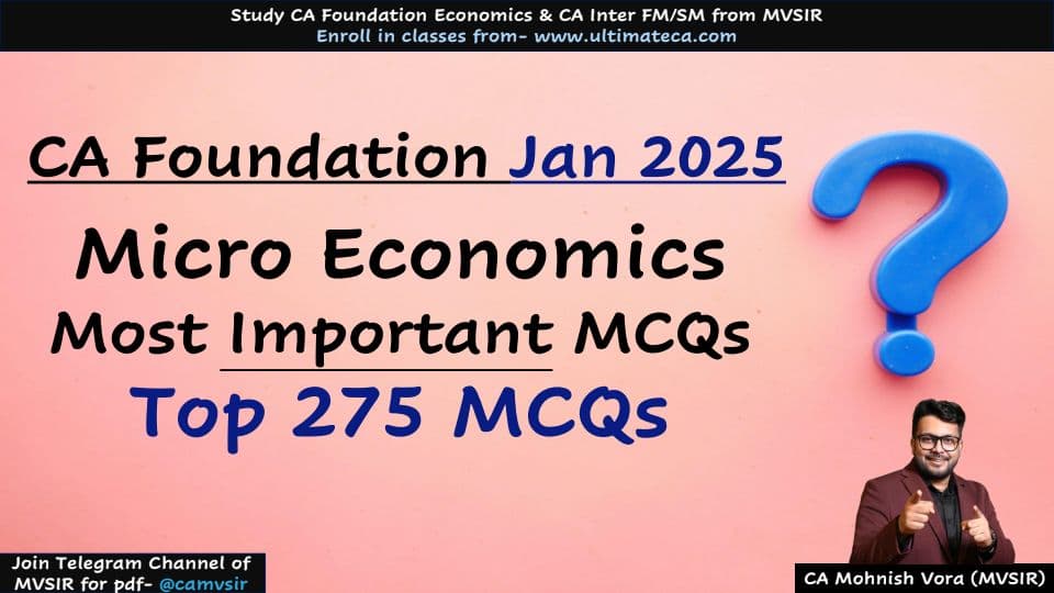 First page of Micro 275 MCQ by mv sir