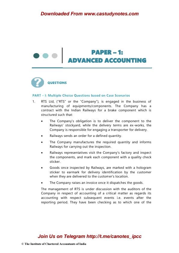 First page of Follow this notes