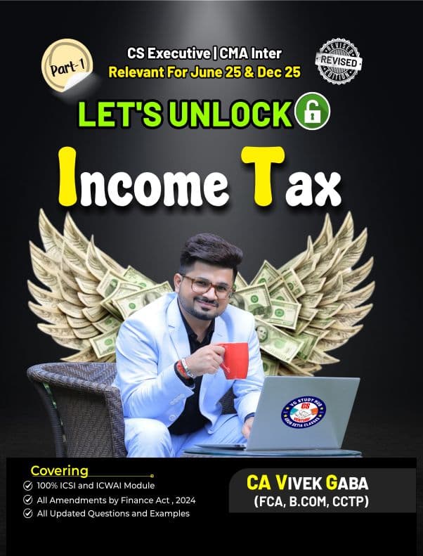 First page of Part 2 taxation 2025-26 vivek gaba sir