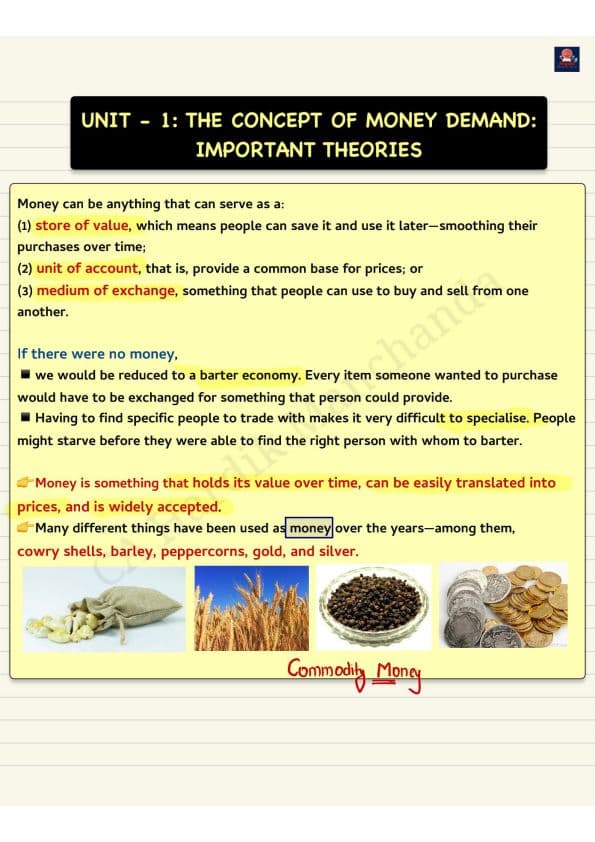 First page of 【Ch-8】hardik manchanda eco notes