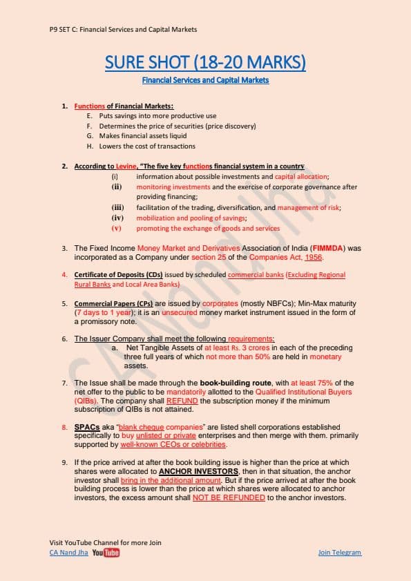 First page of Set C Sure Shot 18-20 Marks Compiler