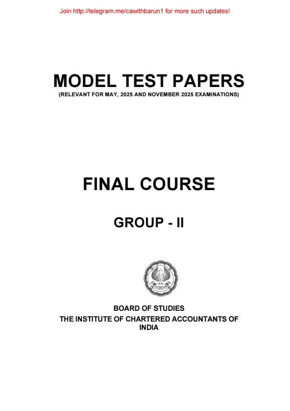First page of Group 2 MTP Compiler For May 25
