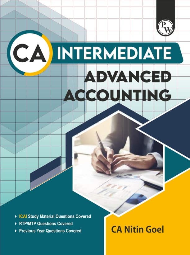 First page of Advanced accounting, E-book with enough questions By CA nitin goel sir Part 2