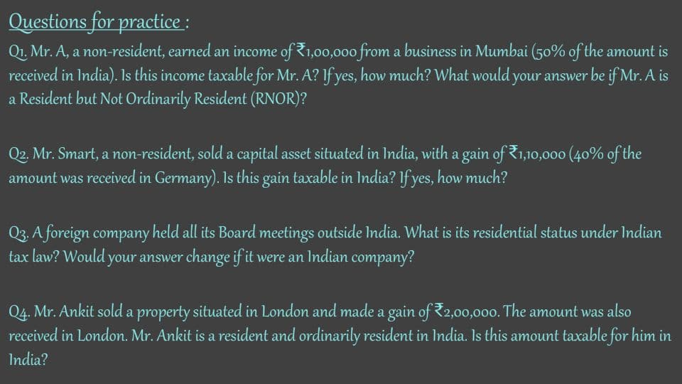 First page of CA Inter Taxation(DT) Chapter 2