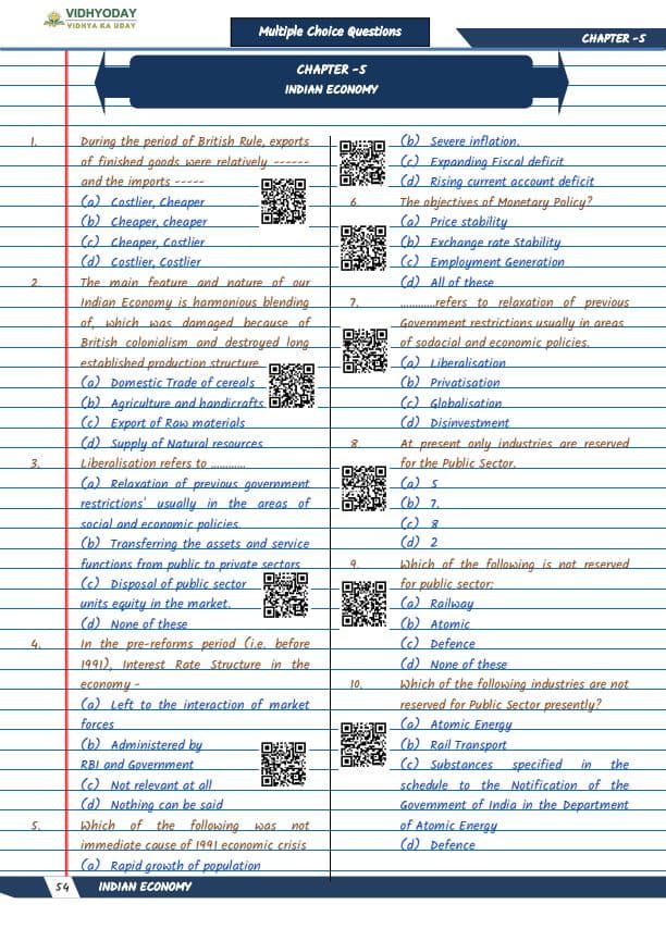 First page of Ca foundation mcq by Vidhyoday