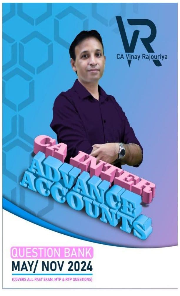 First page of Advance Account Question Bank
