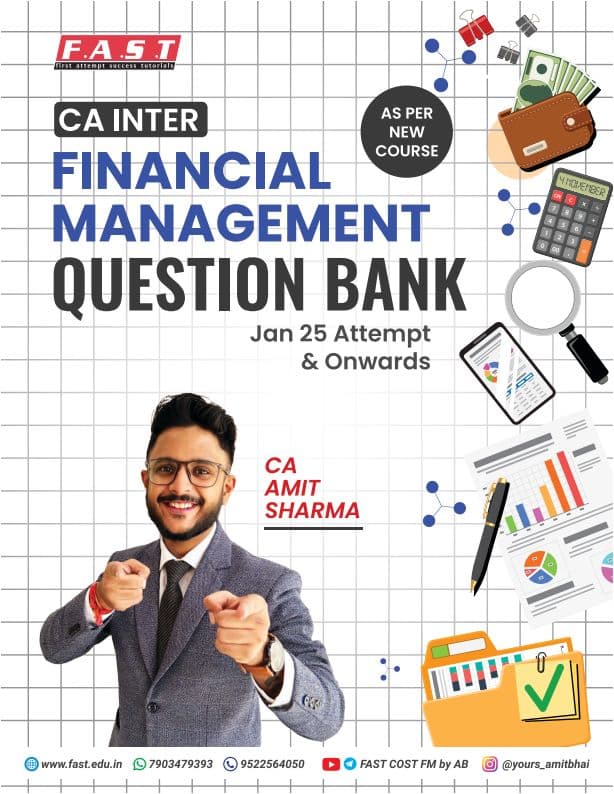 First page of FM Question Bank CA Amit Sharma