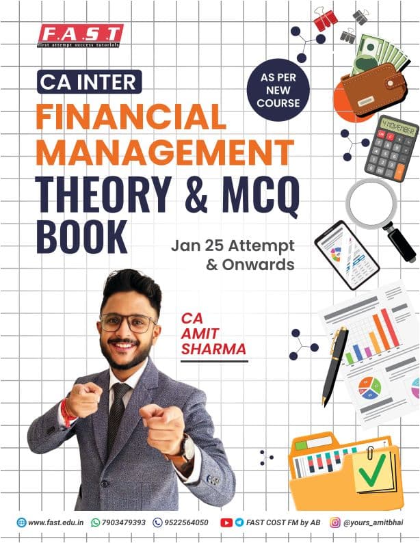 First page of Theory and MCQ Book CA Amit Sharma