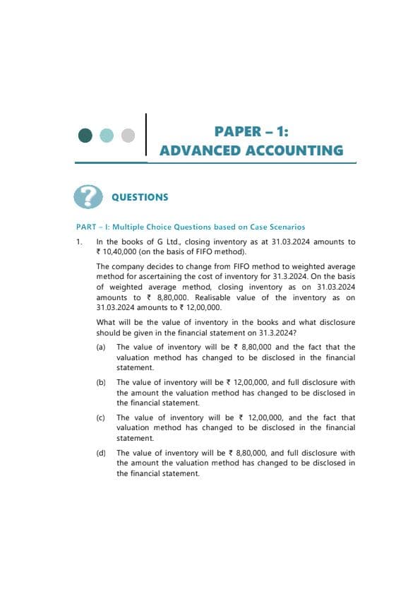 First page of Adv Accounts RTP May'25